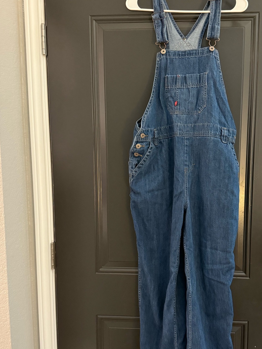 dickies Denim Relaxed Overalls